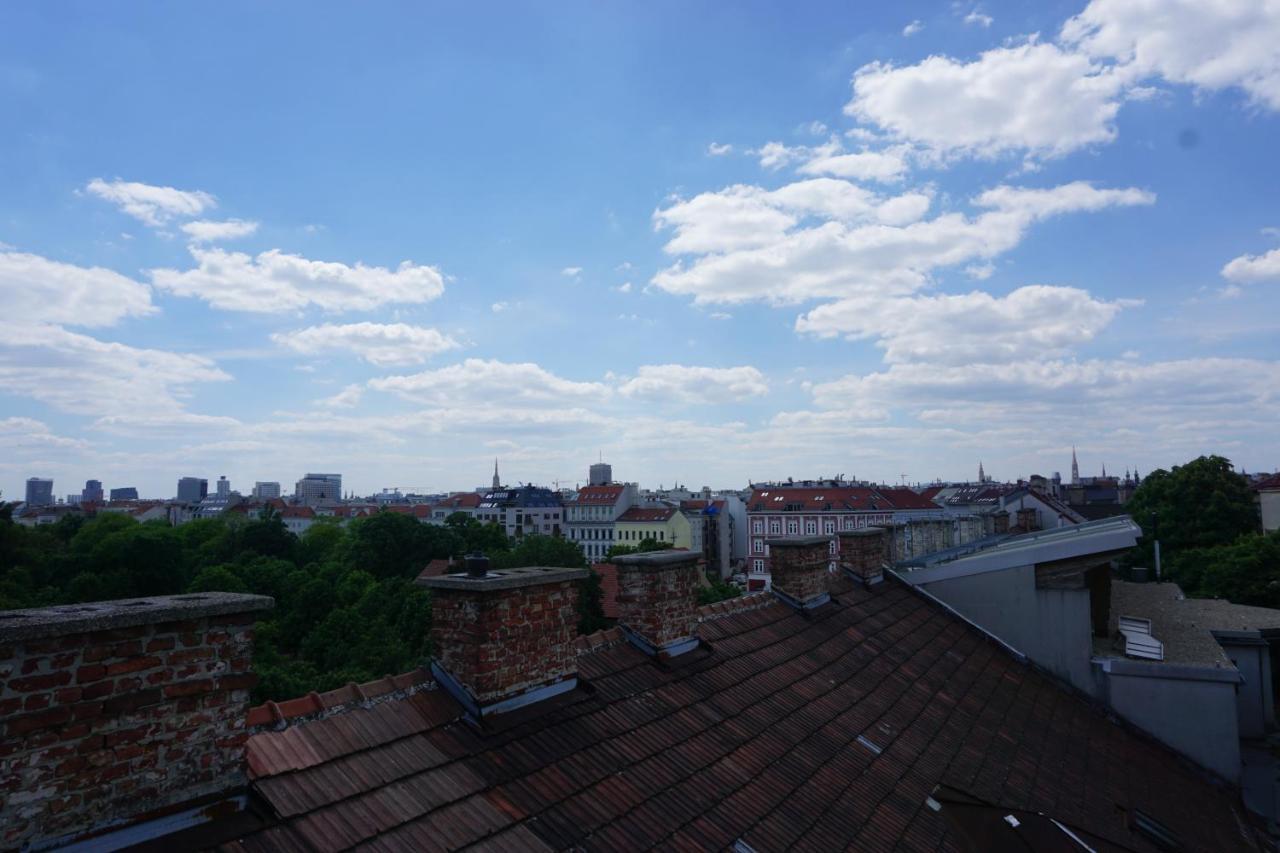 דירות וינה Augartenblick Penthauscombo 15/16 - Blick Zum Riesenrad מראה חיצוני תמונה