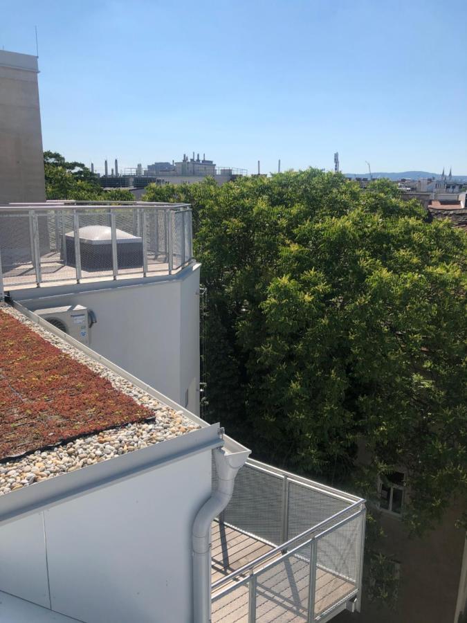 דירות וינה Augartenblick Penthauscombo 15/16 - Blick Zum Riesenrad מראה חיצוני תמונה