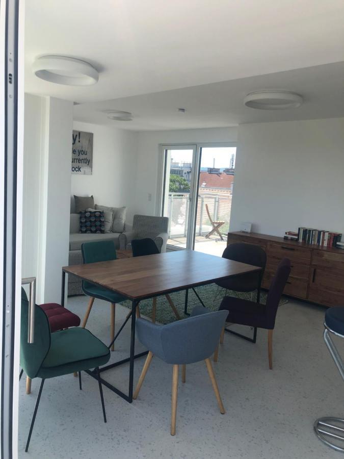 דירות וינה Augartenblick Penthauscombo 15/16 - Blick Zum Riesenrad מראה חיצוני תמונה