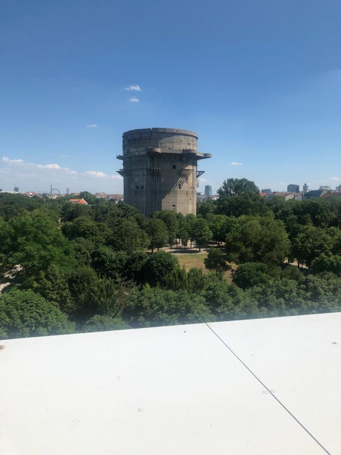 דירות וינה Augartenblick Penthauscombo 15/16 - Blick Zum Riesenrad מראה חיצוני תמונה